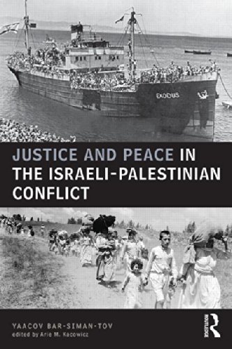 Cover for Yaacov Bar Siman Tov · Justice and Peace in the Israeli-Palestinian Conflict - UCLA Center for Middle East Development CMED (Taschenbuch) (2014)