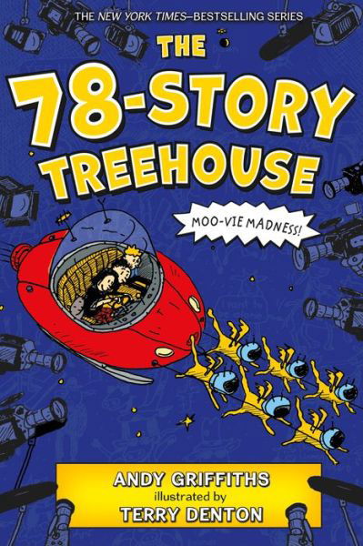 The 78-Story Treehouse: Moo-vie Madness! - The Treehouse Books - Andy Griffiths - Bøger - Feiwel & Friends - 9781250104854 - 13. marts 2018