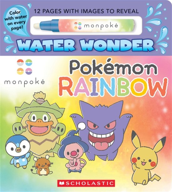 Cover for Scholastic Inc. · Monpoke Water Wonder - Pokemon (Board book) (2024)