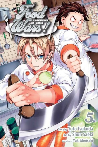 Food Wars!: Shokugeki no Soma, Vol. 5 - Food Wars!: Shokugeki no Soma - Yuto Tsukuda - Livros - Viz Media, Subs. of Shogakukan Inc - 9781421573854 - 2 de julho de 2015