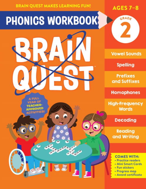 Cover for Workman Publishing · Brain Quest Phonics Workbook: Grade 2 (Paperback Book) (2025)