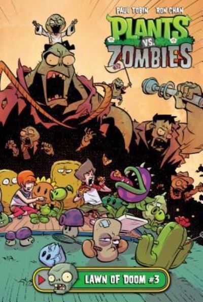 Cover for Paul Tobin · Plants vs. Zombies Lawn of Doom 3 (Gebundenes Buch) (2019)