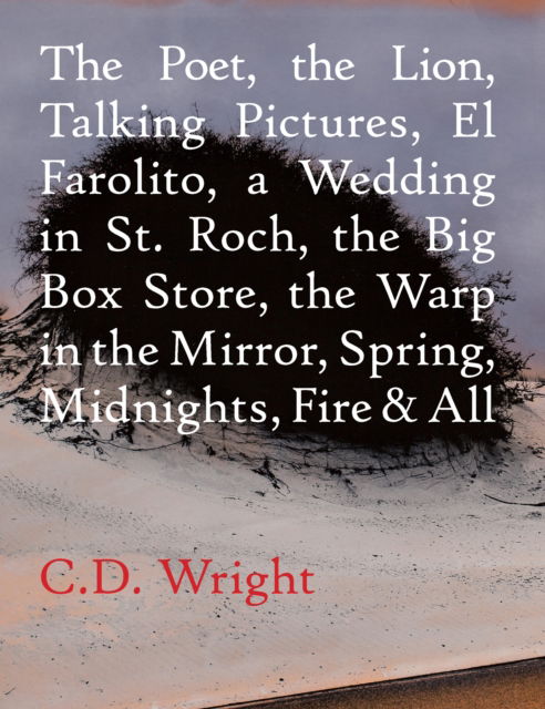 Cover for C.D. Wright · The Poet, The Lion, Talking Pictures, El Farolito, A Wedding in St. Roch, The Big Box Store, The Warp in the Mirror, Spring, Midnights, Fire &amp; All (Paperback Book) (2016)