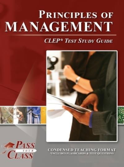 Cover for Passyourclass · Principles of Management CLEP Test Study Guide (Book) (2023)