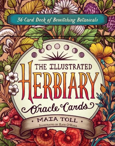 Cover for Maia Toll · The Illustrated Herbiary Oracle Cards: 36-Card Deck of Bewitching Botanicals - Beginners (Lernkarteikarten) (2021)