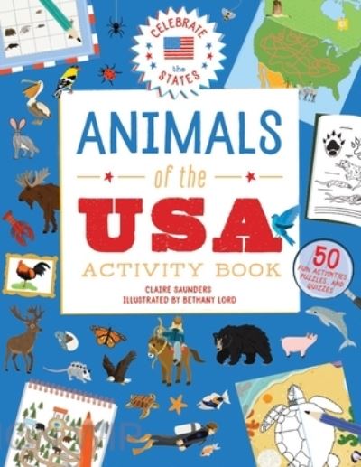 Cover for Claire Saunders · Animals of the USA Activity Book (Buch) (2022)