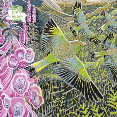 Adult Jigsaw Puzzle Annie Soudain: Foxgloves and Finches: 1000-Piece Jigsaw Puzzles - 1000-piece Jigsaw Puzzles -  - Brætspil - Flame Tree Publishing - 9781787558854 - 21. oktober 2020