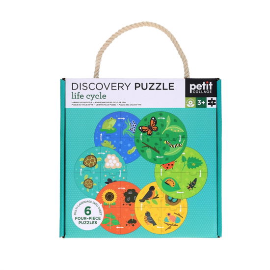 Cover for Petit Collage · Discovery Puzzle: Life Cycle (GAME) (2025)