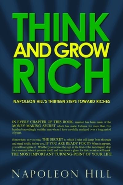 Cover for Napoleon Hill · Think and Grow Rich (Taschenbuch) (2020)