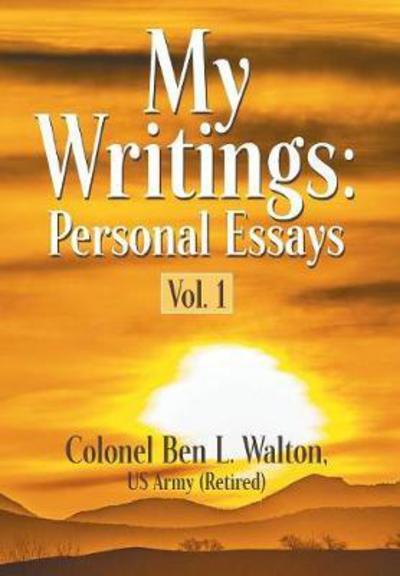 Cover for Colonel Ben Walton · My Writings (Hardcover Book) (2017)