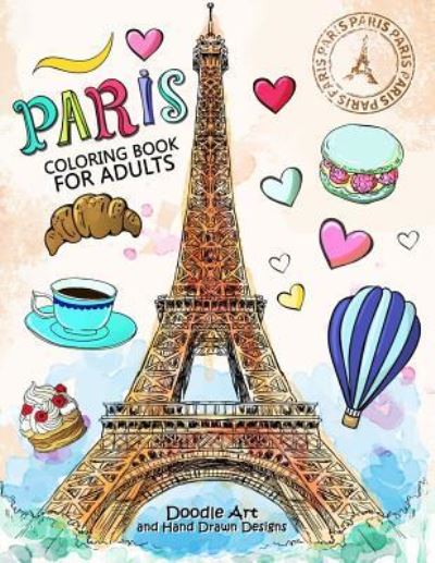 Cover for Balloon Publishing · Paris Coloring Book for Adults (Taschenbuch) (2017)