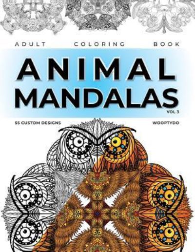 Cover for Woopty Do · Animal Mandala Coloring Book (Paperback Book) (2018)