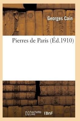 Cover for Cain-g · Pierres De Paris (Paperback Bog) (2016)
