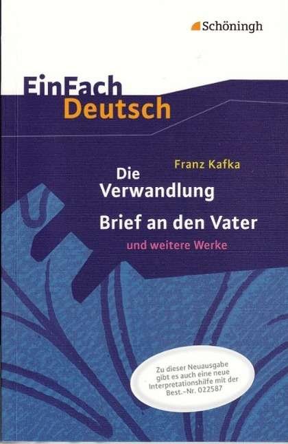Cover for Einfach Deutsch: Einfach Deutsch / Kafka / Die Verwandlung / Brief an den Vater (Paperback Book) (2013)