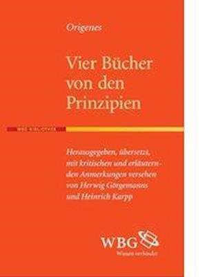 Cover for Origenes · Vier Bücher von den Prinzipien (Paperback Book) (2011)