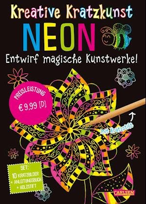 Kreative Kratzkunst: Neon - Anton Poitier - Bøger -  - 9783551191854 - 