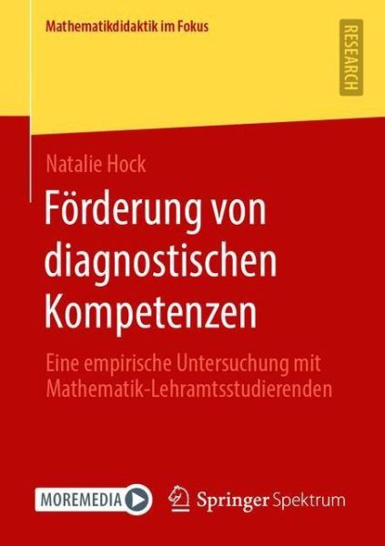 Cover for Hock · Foerderung von diagnostischen Kompetenzen (Book) (2021)