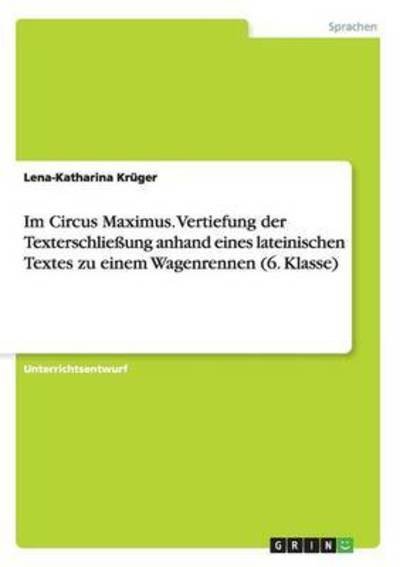Cover for Krüger · Im Circus Maximus. Vertiefung de (Book) (2015)