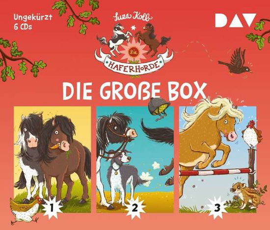 Die Haferhorde – Die große Box (Teil 1-3) - Suza Kolb - Music - Der Audio Verlag - 9783742401854 - September 8, 2017