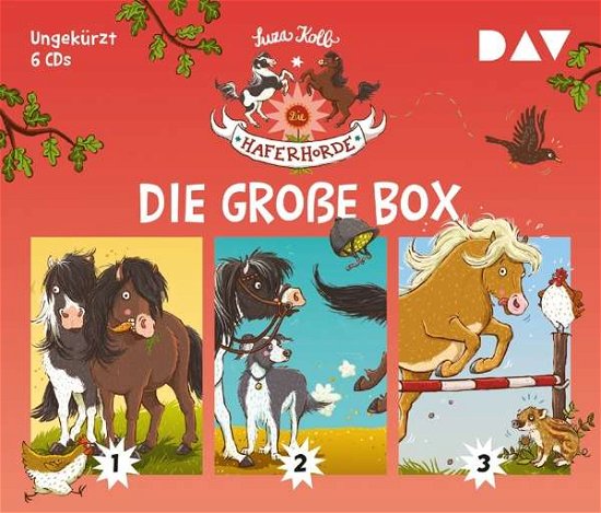 Cover for Suza Kolb · Die Haferhorde – Die große Box (Teil 1-3) (CD) (2017)