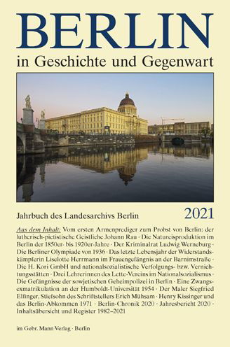 Berlin in Geschichte Und Gegenwart - Werner Breunig - Books - Gebruder Mann Verlag - 9783786128854 - December 21, 2022