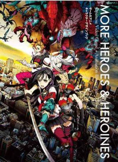 PIE Books · More Heroes and Herones: Japanese Video Game + Animation Illustration (Paperback Book) (2015)