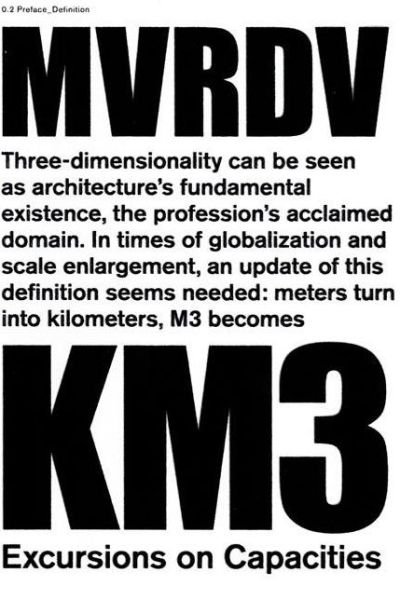 Cover for Mvrdv · KM3: Excursions on Capacities (Bok) [English edition] (2008)