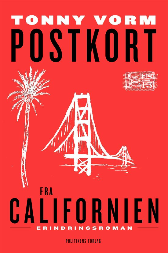 Cover for Tonny Vorm · Postkort fra Californien (Heftet bok) [1. utgave] (2020)