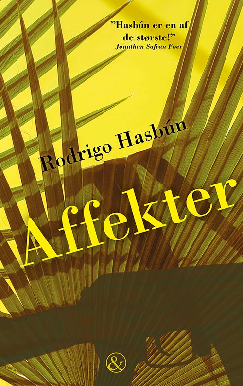 Affekter - Rodrigo Hasbún - Bøger - Jensen & Dalgaard - 9788771512854 - 22. marts 2018