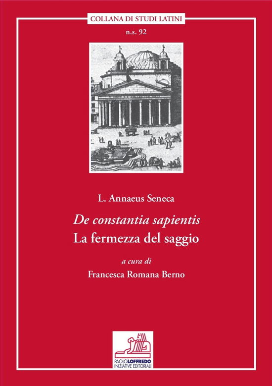 Cover for Lucio Anneo Seneca · De Constantia Sapientis. La Fermezza Del Saggio (Buch)