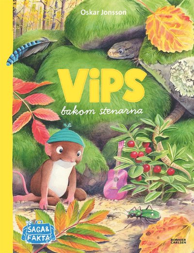 Vips: Vips bakom stenarna - Oskar Jonsson - Kirjat - Bonnier Carlsen - 9789179757854 - torstai 1. heinäkuuta 2021