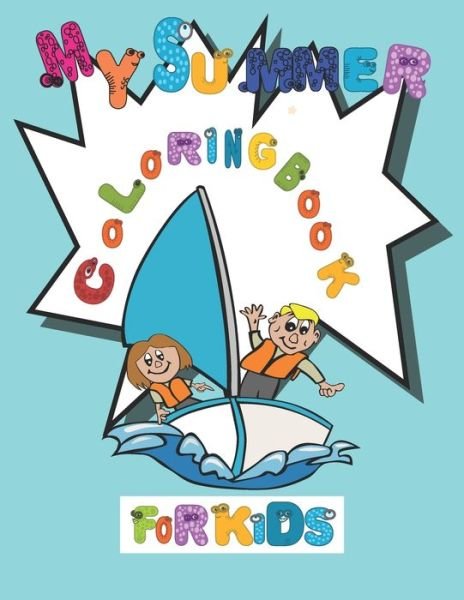 Cover for Nb Edition · My Summer Coloring book for kids (Pocketbok) (2020)