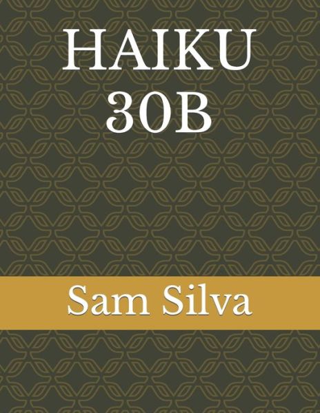 Cover for Silva Sam Silva · Haiku 30b (Paperback Book) (2022)