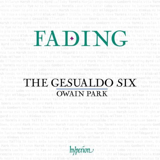 Cover for Gesualdo Six · Fading (CD) (2020)