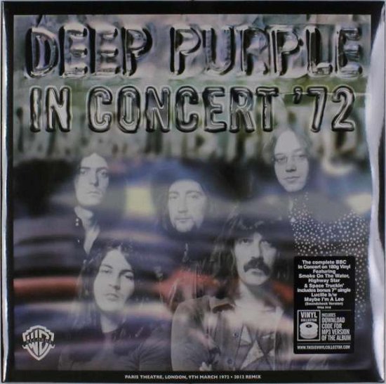 Cover for Deep Purple · In Concert '72 (LP) (2016)