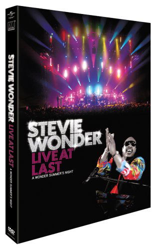 Cover for Stevie Wonder · Live at Last (DVD) [Digipak] (2009)