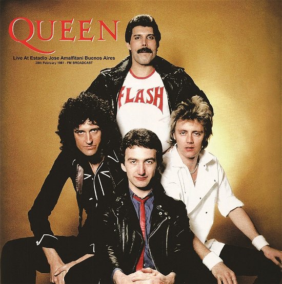 Cover for Queen · Live At Estadio Jose Amalfitani Buenos Aires 28th February 1981 - FM BROADCAST (LP) (2023)