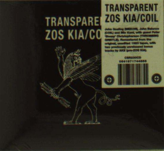 Cover for Zos Kia / Coil · Transparent (CD) [Digipak] (2017)