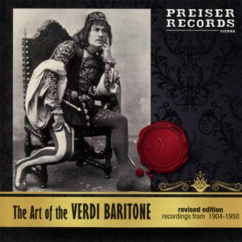 Art of the Verdi Baritone / Various - Art of the Verdi Baritone / Various - Musik - Preiser - 0717281934855 - 11. Juni 2013