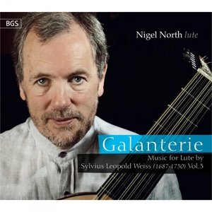Cover for Weiss / North,nigel · Galanterie: Music for Lute 3 (CD) [Digipak] (2015)