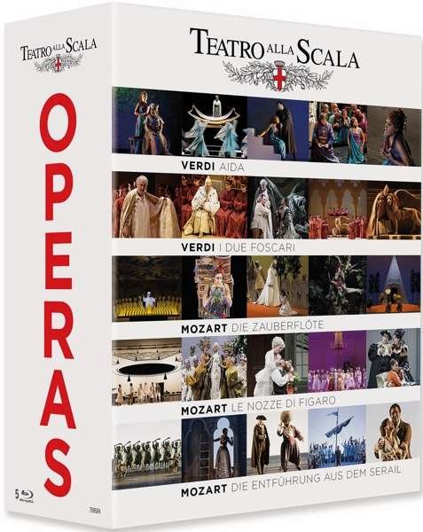 Cover for Verdi / Hermanis / Alvarez · Teatro Alla Scala Opera Box (Blu-ray) (2021)