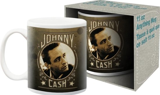 Johnny Cash - Sepia 11Oz Boxed Mug - Johnny Cash - Koopwaar - JOHNNY CASH - 0840391142855 - 
