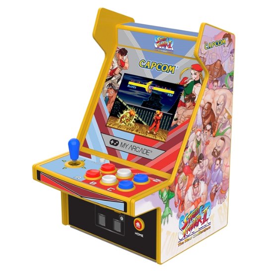 Micro Player Pro 6.7 Super Street Fighter II Portable Retro Arcade (2 Games In 1) - My Arcade - Produtos - MY ARCADE - 0845620041855 - 1 de setembro de 2023