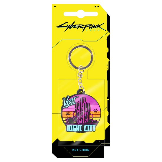 Cover for Jinx · Jinx Cyberpunk 2077 Visit Night City Pvc Keychain  (Merchandise) (MERCH) (2020)