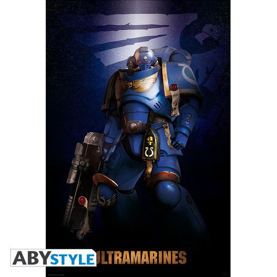 WARHAMMER 40K - Ultramarine - Poster 91x61 - P.Derive - Fanituote -  - 3665361048855 - sunnuntai 15. marraskuuta 2020