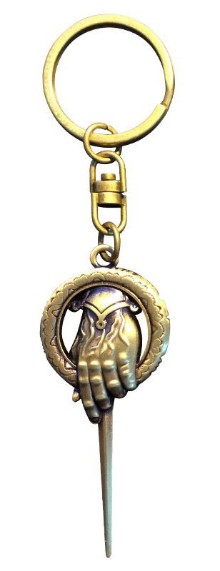 GAME OF THRONES - Keychain Metal 3D - Hand of King - Keychain - Merchandise -  - 3700789220855 - 31. december 2019