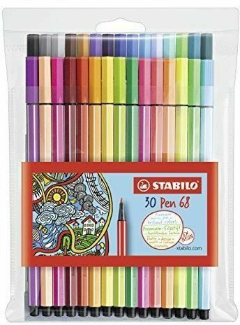 Cover for 30 STABILO Pen 68 Filzstifte farbsort... (MERCH) (2020)