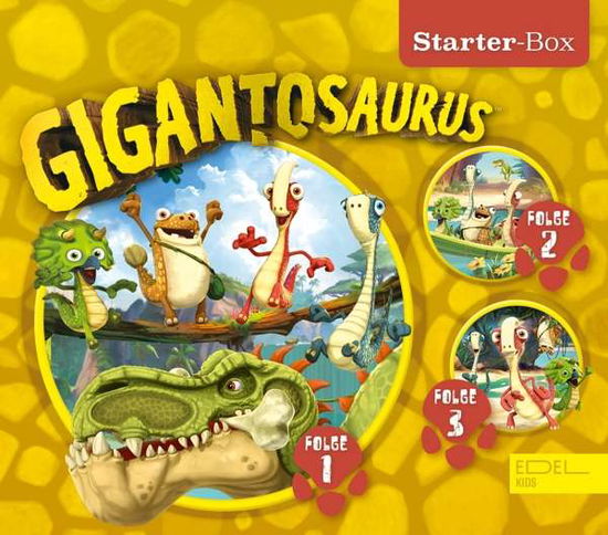 Starter-box (1)-folge 1-3 - Gigantosaurus - Musiikki - Edel Germany GmbH - 4029759163855 - perjantai 5. marraskuuta 2021