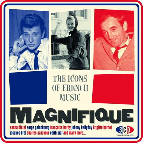 Various Artists · Magnifique / The Icons Of French Music (CD) [Lim. Metalbox edition] (2020)