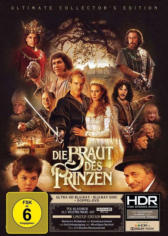 Cover for Rob Reiner · Die Braut Des Prinzen-limited Mediabook Edition (4K UHD Blu-ray) (2020)